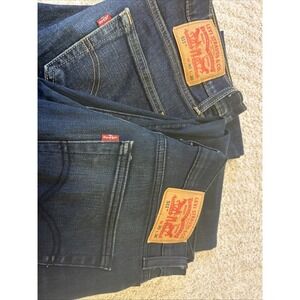 Levis 511 Jeans Mens 30x30 Blue Straight Leg  Denim